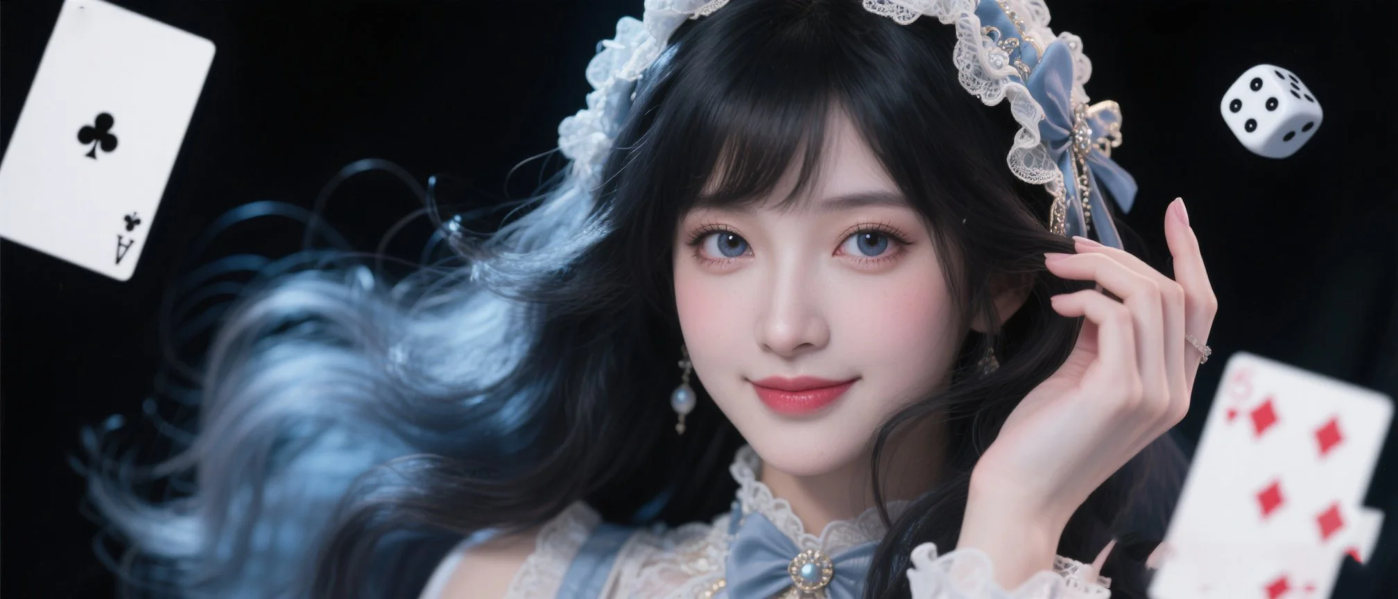 暗色場景中的安全防線抽象意象