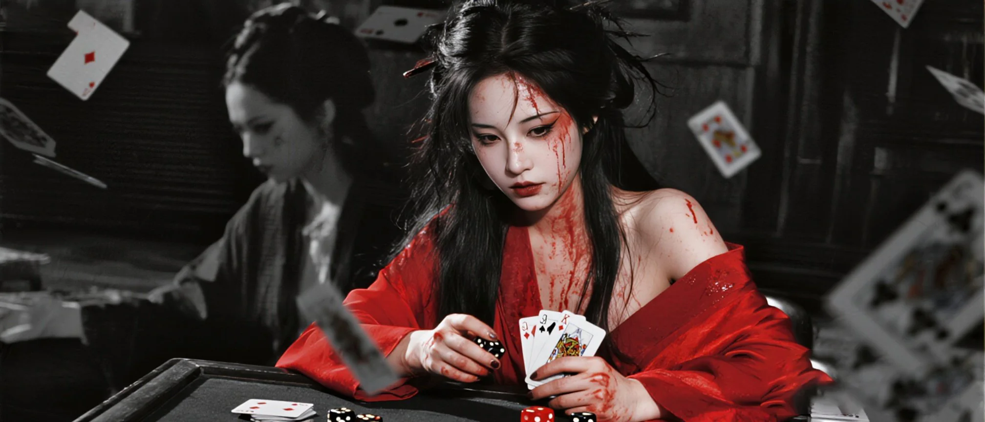 牌桌與籌碼的示意圖，代表以可承受預算理性參與並設定停手條件