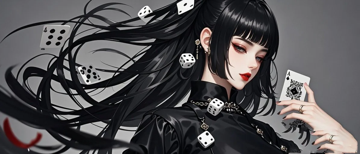 高額籌碼與牌桌的示意畫面，提醒避免情緒追趕與過度加注